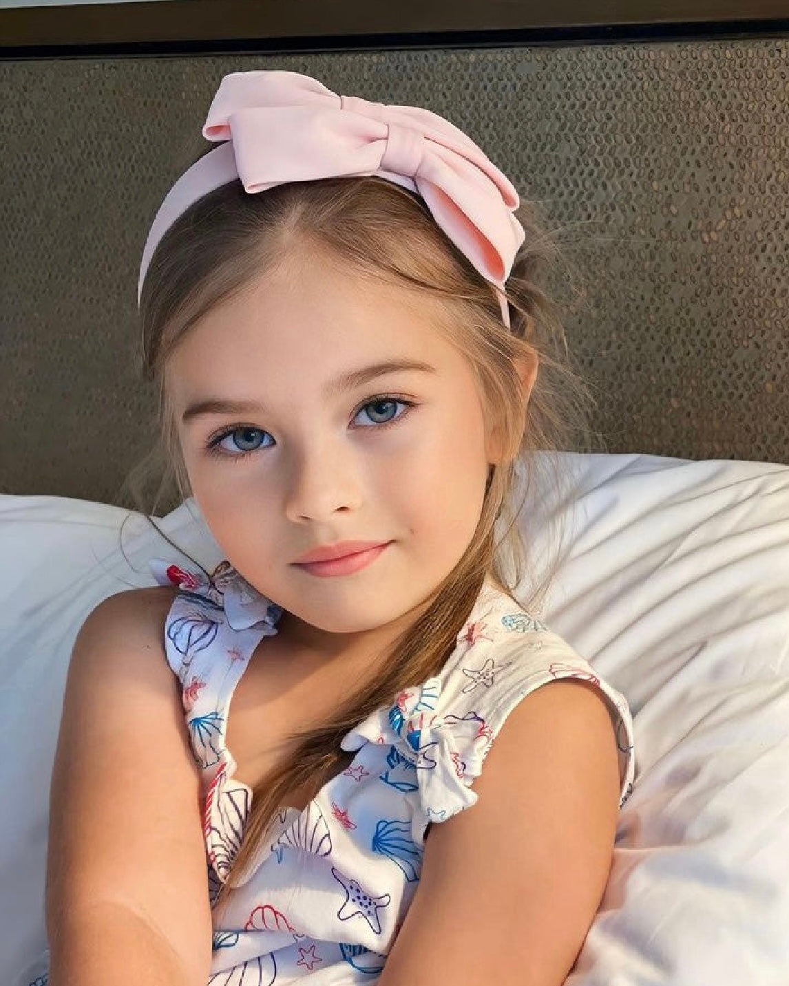 Demi Double Bow Headband