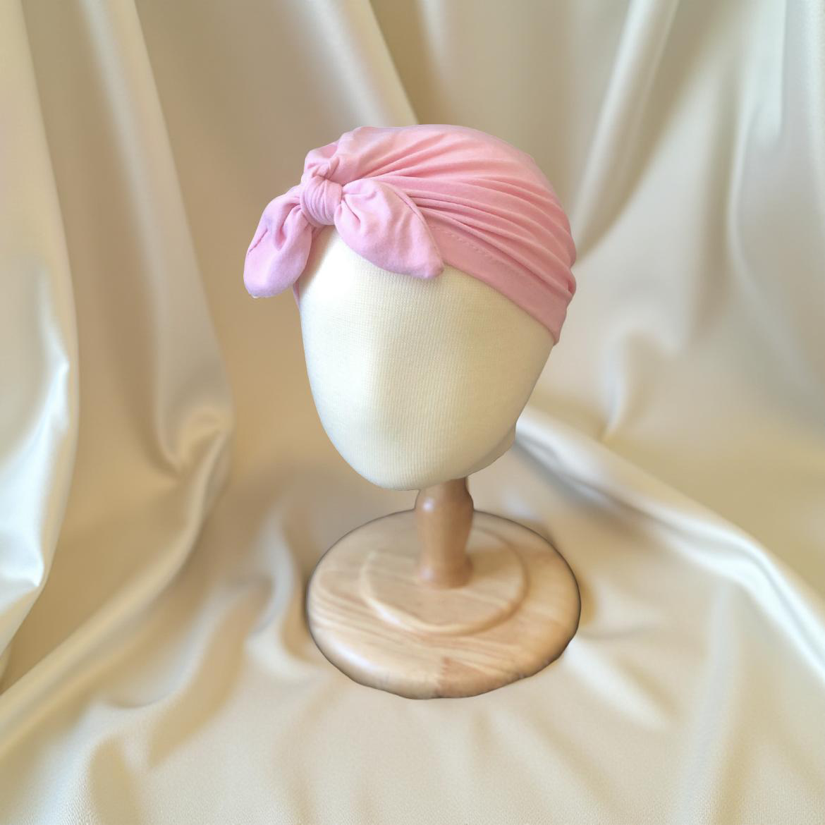 Pink Knot Turban